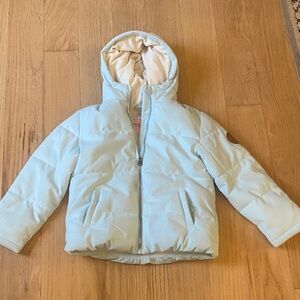 Juicy Couture Sky Blue Kids Puffer Coat